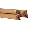 Office Depot® Brand Kraft Crimped-End Mailing Tubes, 2 1/2" x 30", Pack Of 34
