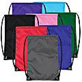Trailmaker Basic Drawstring Backpacks, Assorted Colors, Case Of 48 Backpacks 1 thumbnail image