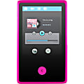 Ematic EM318VID 8 GB Pink Flash Portable Media Player - Audio Player, Photo Viewer, Video Player, FM Tuner, Voice Recorder, Memory Card Reader, e-Book, FM Recorder - 2.4" 76800 Pixel Active Matrix TFT Color LCD - Touchscreen - Bluetooth - 6 Hour Audio