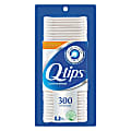 Q-tips Cotton Swabs With Antimicrobial Protection, 1", White, Box Of 300 Swabs