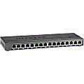 Netgear ProSafe Plus GS116E Ethernet Switch - 16 Ports - 10/100/1000Base-T - 2 Layer Supported - Wall Mountable - Lifetime Limited Warranty 1 thumbnail image