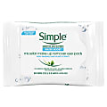 Simple Eye Make-Up Remover Pads, 30 Pads Per Pouch, Carton Of 6 Pouches 1 thumbnail image