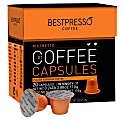 Bestpresso Single-Serve Coffee Freshpacks, Ristretto, Variety Pack, Carton Of 120, 6 x 20 Per Box 1 thumbnail image