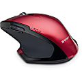 Verbatim® Wireless USB 1.1 Desktop 8-Button Deluxe Blue LED Mouse, Red 1 thumbnail image