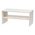 IRIS 2-Tier Multi-Purpose Organizer Shelf, White 1 thumbnail image