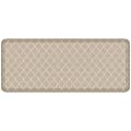 GelPro Designer Comfort Polyurethane Anti-Fatigue Mat For Hard Floors, 20” x 48”, Trellis Khaki 1 thumbnail image