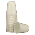 JAM PAPER Plastic Party Cups, 12 oz, Ivory, 20 Glasses/Pack 1 thumbnail image