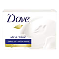 Dove White Beauty Hand Soap, Light Scent, 2.6 Oz Bar