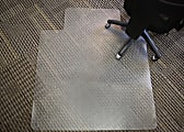 Mammoth Office Products Chair Mat For Standard-Pile Carpets, 36" x 48", Clear 1 thumbnail image