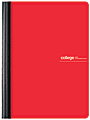 Office Depot® Brand Poly Composition Book, 7-1/4" x 9-3/4", College Ruled, 80 Sheets, Red