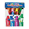Learning Resources® Rainbow Sorting Crayons, 9 1/2" x 2 1/2", Assorted Colors, Pre-K - Grade 2, Pack Of 8