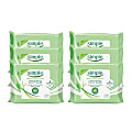 Simple Cleansing Facial Wipes, 7-1/2" x 7", 25 Wipes Per Pouch, Pack Of 6 Pouches 1 thumbnail image