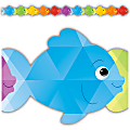 Teacher Created Resources Die-Cut Border Trim Strips, 2-3/4" x 35", Colorful Fish, Pack Of 12 1 thumbnail image
