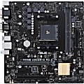 Asus Prime A320M-C R2.0 Desktop Motherboard - AMD Chipset - Socket AM4 - 32 GB DDR4 SDRAM Maximum RAM - UDIMM, DIMM - 2 x Memory Slots - Gigabit Ethernet - 4 x USB 3.1 Port - HDMI - DVI - 4 x SATA Interfaces 1 thumbnail image