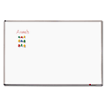 Quartet® Melamine Non-Magnetic Dry-Erase Whiteboard, 36" x 48", Aluminum Frame With Silver Finish 1 thumbnail image