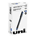 uni-ball® Jetstream™ 101 Rollerball Pens, Medium Point, 1.0mm, Assorted Barrels, Blue Ink, Pack Of 12