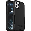 OtterBox Commuter Series Antimicrobial Case For Apple® iPhone 12, iPhone 12 Pro Smartphone, Black