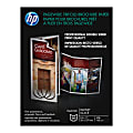 HP Glossy Double-Sided Brochure/Flyer Paper, Letter Size (8 1/2" x 11"), White, Pack Of 200 Sheets 1 thumbnail image