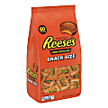Reese's Peanut Butter Cups Snack Size Party Bag, 33 Oz, Pack Of 60 Peanut Butter Cups 1 thumbnail image