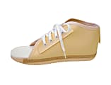 Medline Lace-Up Vinyl Post-Op Shoe, Women's, Medium, Beige 1 thumbnail image