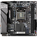 EVGA Z170 Stinger Desktop Motherboard - Intel Chipset - Socket H4 LGA-1151 - 32 GB DDR4 SDRAM Maximum RAM - DIMM - 2 x Memory Slots - Gigabit Ethernet - 6 x USB 3.0 Port - HDMI - 4 x SATA Interfaces 1 thumbnail image