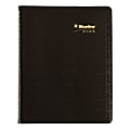2025 Blueline Plan & Link™ 16-Month Monthly Planner, 9-1/4" x 7-1/4", 50% Recycled, Black, September To December