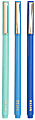 Noted by Post-it® Felt Tip Pens, Fine Point, 0.5 mm, Assorted Barrel Colors, Assorted Ink Colors, Pack Of 3 Pens, NTD8PEN2 1 thumbnail image