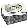 Partners Brand CD Mailers, 5 5/8" x 5" x 7/16", Holds 1 CD, Pack Of 50