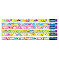 Moon Products Springtime Easter Design Pencils, #2 Lead, Assorted Color Barrel, Pack Of 12 Pencils