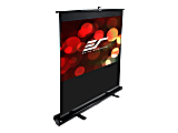 Elite ez-Cinema F150NWV - Projection screen with floor stand - 150" (150 in) - 4:3 - MaxWhite - black