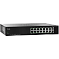 Cisco 10150772 16-Port Unmanaged Rackmount Switch, 1 7/8"H x 11"W x 6 3/4"D