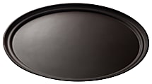 Cambro Camtread Oval Serving Trays, 29"W, Dark Brown, Pack Of 6 Trays