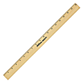 Office Depot® Brand Wood Metal-Edge Ruler, 18" 1 thumbnail image