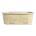 World Centric® NoTree™ Rectangular Takeout Containers, 24 Oz, Natural, Carton Of 300 Containers 1 thumbnail image