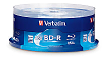 Verbatim BD-R 25GB 16X Disc Spindle, Box Of 25 1 thumbnail image