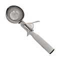 Vollrath No. 6 Disher With Antimicrobial Protection, 5-1/3 Oz, White