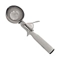 Vollrath No. 6 Disher With Antimicrobial Protection, 5-1/3 Oz, White 1 thumbnail image