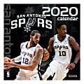 Turner Licensing Monthly Wall Calendar, 12" x 12", San Antonio Spurs, 2020 1 thumbnail image