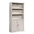 Sauder® Select 70"H 5-Shelf Bookcase With Doors, White Plank 1 thumbnail image