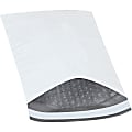 Partners Brand Bubble-Lined Poly Mailers, 6 1/2" x 10", White, Box Of 250