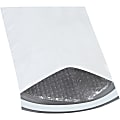 Office Depot® Brand Bubble-Lined Poly Mailers, 8 1/2" x 12", White, Box Of 100