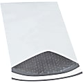 Partners Brand Bubble-Lined Poly Mailers, 9 1/2" x 14 1/2", White, Box Of 100