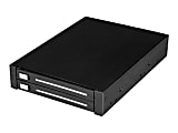 StarTech.com Dual-Bay SATA SSD/HDD Rack, Front Bay, Trayless, 2 x HDD/2 x SSD Supported, HSB225S3R 1 thumbnail image