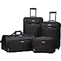 American Tourister® Fieldbrook XLT 4-Piece Luggage Set, Black 1 thumbnail image