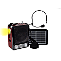 Technical Pro WASPSOLAR100 Wireless Amplifier Speaker, Solar, Red 1 thumbnail image