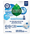 Seventh Generation Natural Dishwasher Detergent 45-Pack - For Dish - Free & Clear Scent - 20 / Pack 1 thumbnail image
