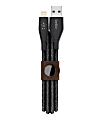 Belkin® DuraTek Plus Lightning To USB-A Cable With Strap, 6', Black, F8J236BT06-BLK 1 thumbnail image