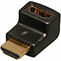 Eaton Tripp Lite Series HDMI Right Angle Up Adapter/Coupler (M/F), Black, P142000UP 1 thumbnail image