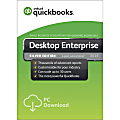 Intuit® QuickBooks® Desktop Enterprise Silver 2019, 4-Users, 1-Year Subscription, Download
