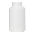Anji Mountain Cylinder Vase, 5-1/2"H x 5-1/2"W x 5-1/2”D, White 1 thumbnail image
